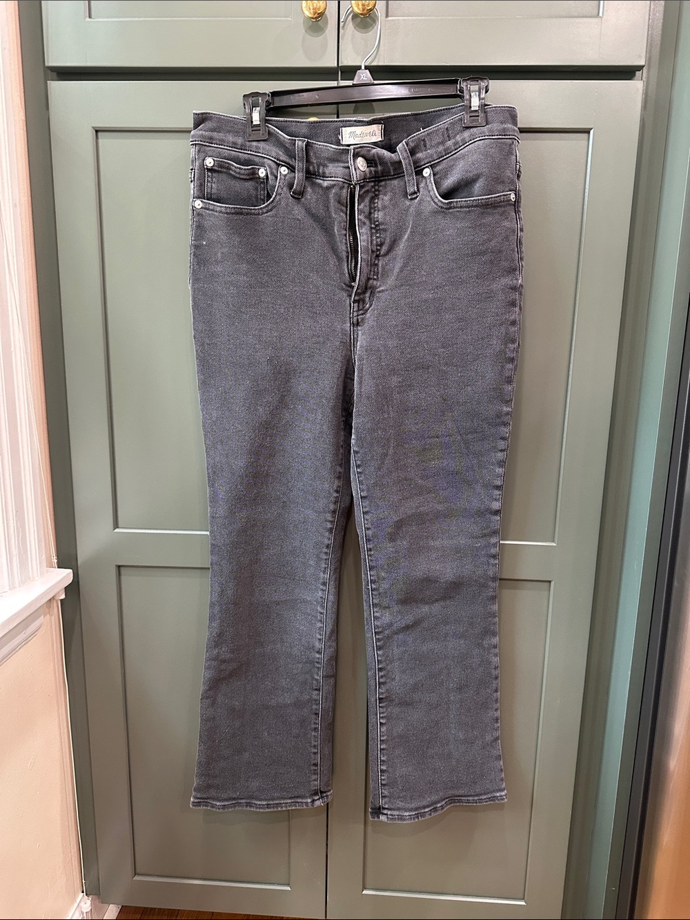 Madewell Black Cali Demi-boot jeans